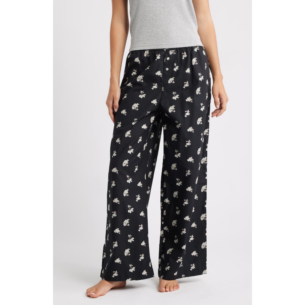 Open Edit Cotton Boxer Pants In Multi