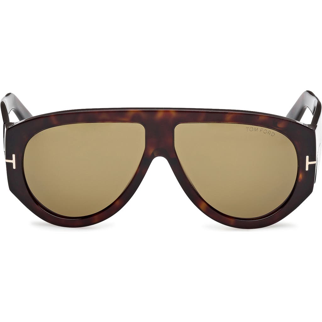 Tom Ford Bronson 60mm Aviator Sunglasses