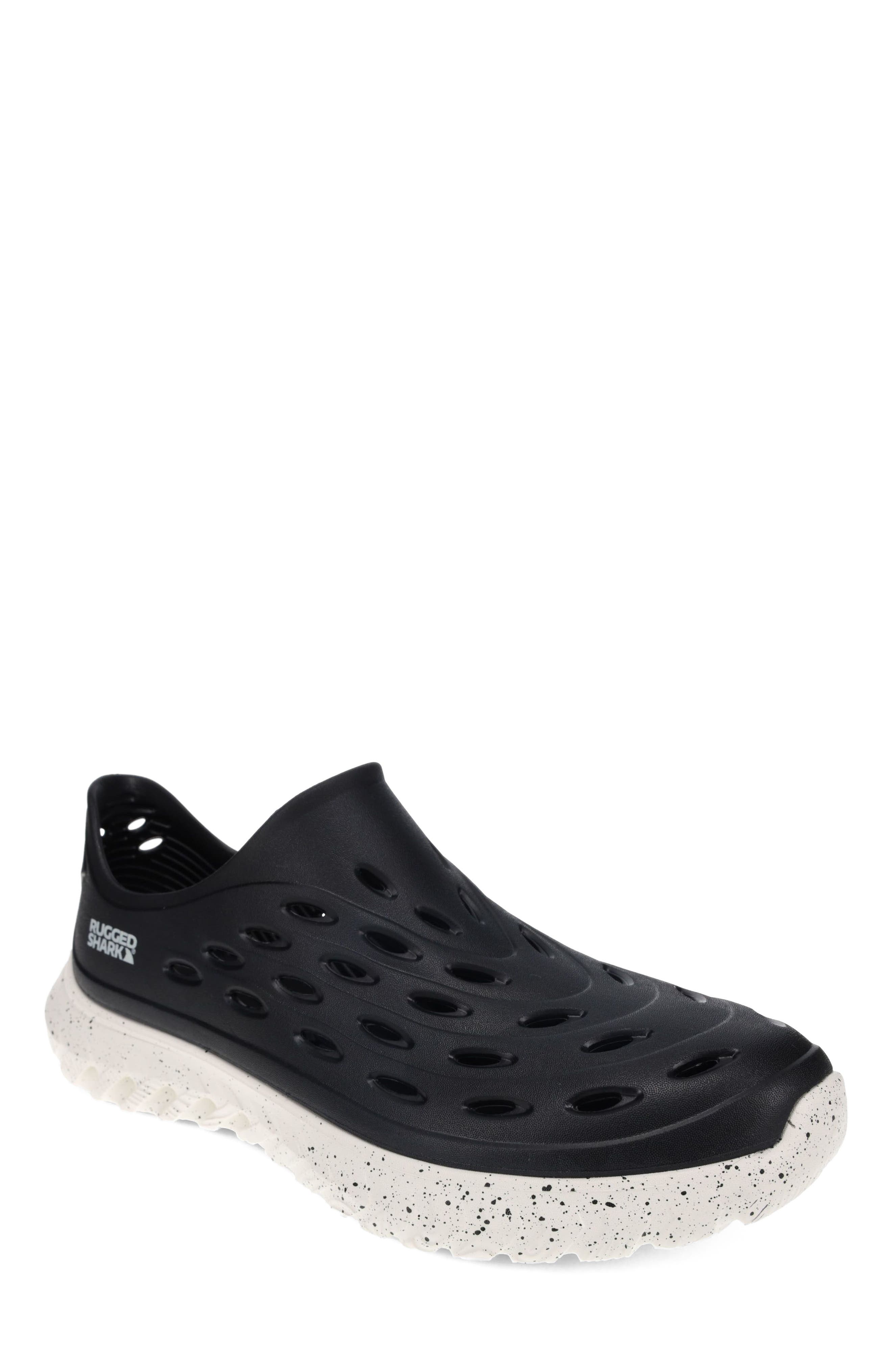 RUGGED SHARK Mens Rift Slip-On Water Shoes, Alternate, color, 