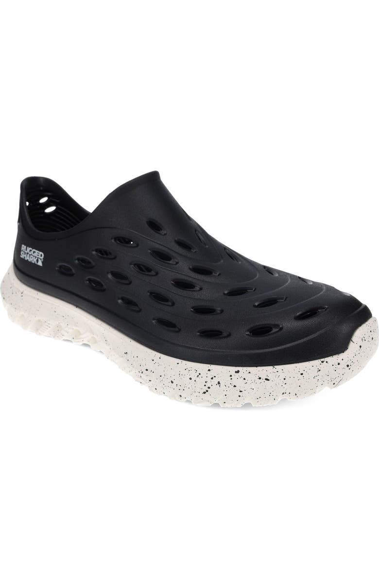 RUGGED SHARK Mens Rift Slip-On Water Shoes, Alternate, color,