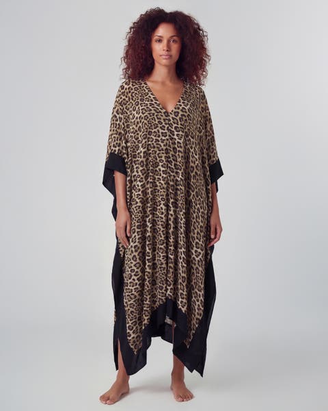 Leopard Womens Kaftan
