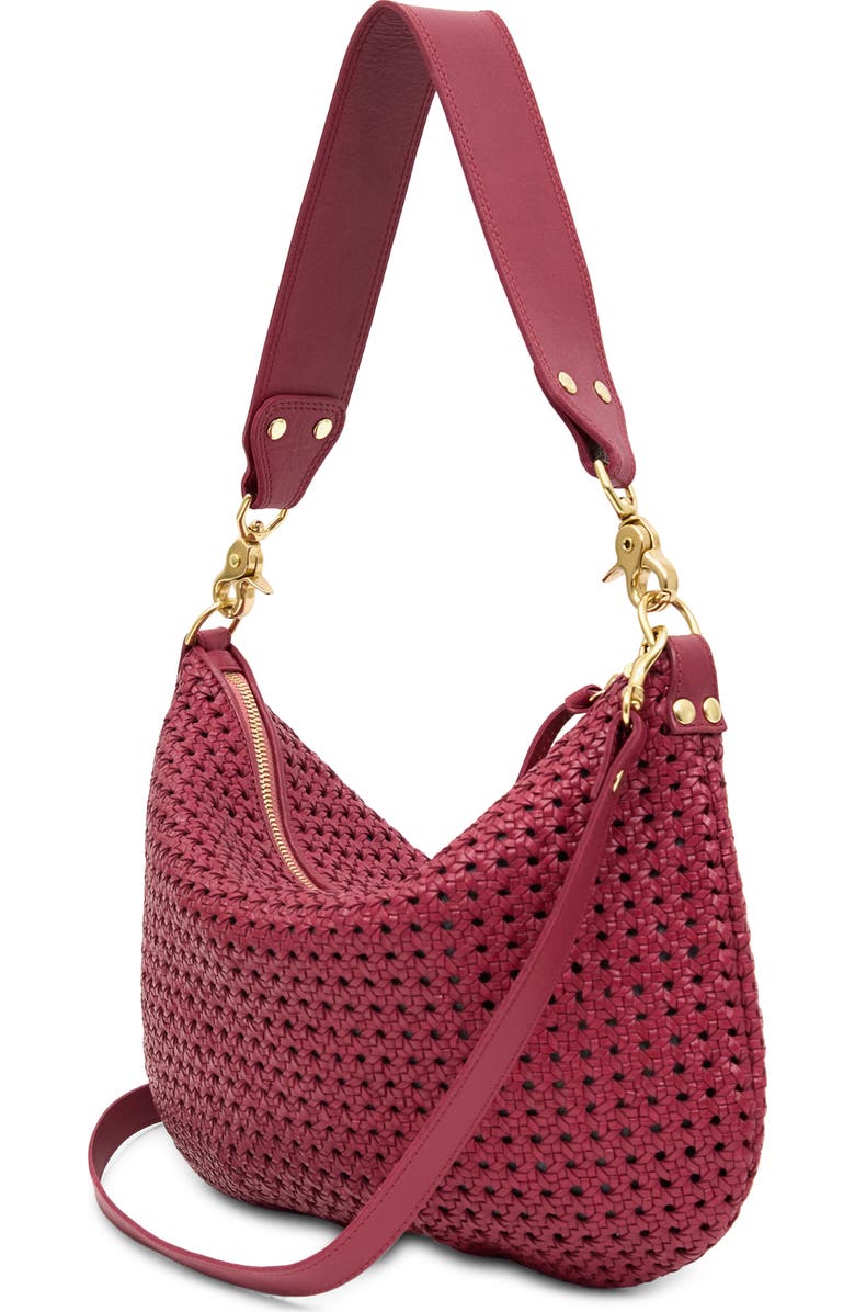 Clare V. Moyen Messenger Bag, Alternate, color, Plummy