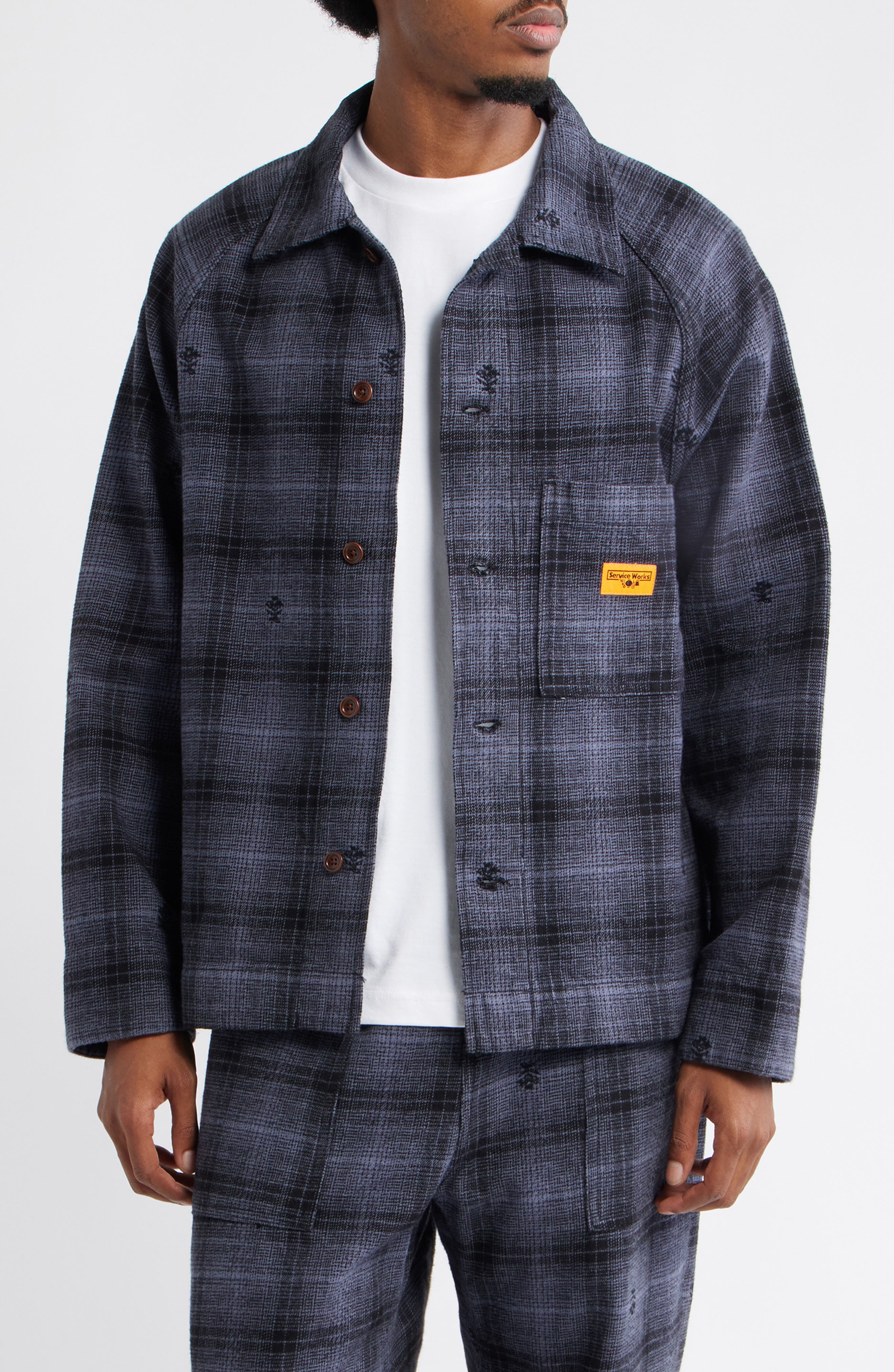 Service Works Thistle Plaid Front of House