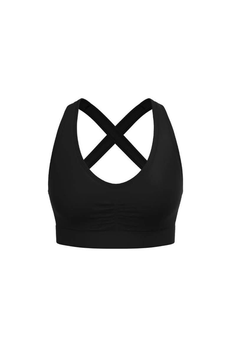 Vitality Evoke V Bra, Alternate, color, Midnight