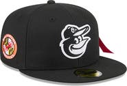 New Era x Alpha Industries Men's New Era x Alpha Industries Black Baltimore Orioles 59FIFTY Fitted Hat