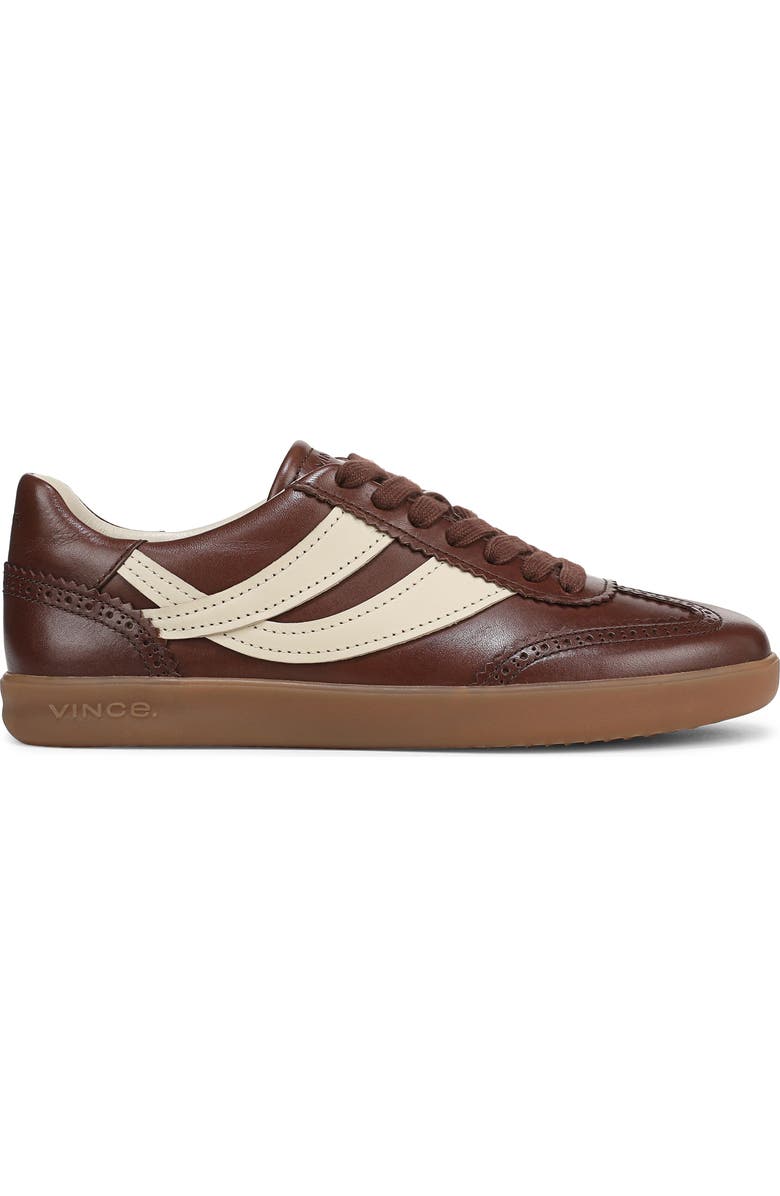 Vince Oasis Brogue Sneaker, Alternate, color, Molton Brown/ Moonlight