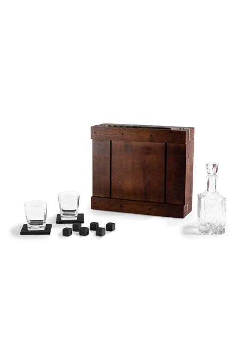 Whiskey Box with Decanter