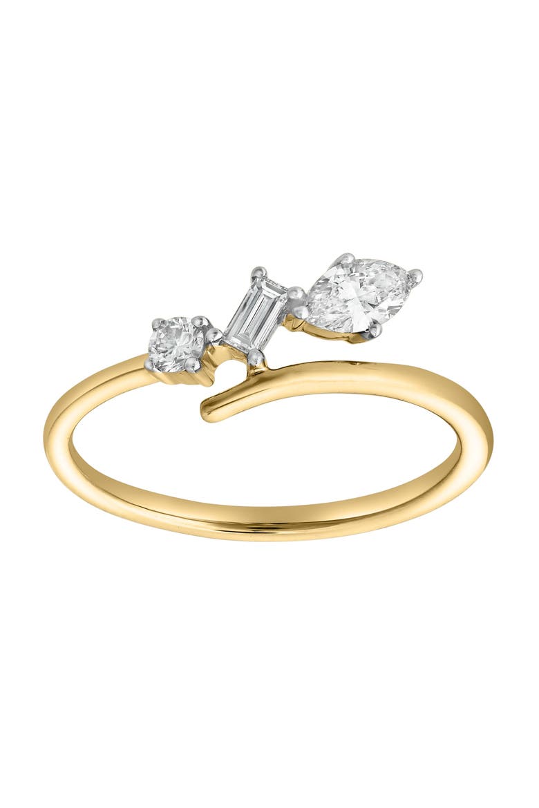 Larys 14K Gold Lab Grown Diamond Ring - 0.25 Ct, Main, color, 14K Yellow Gold