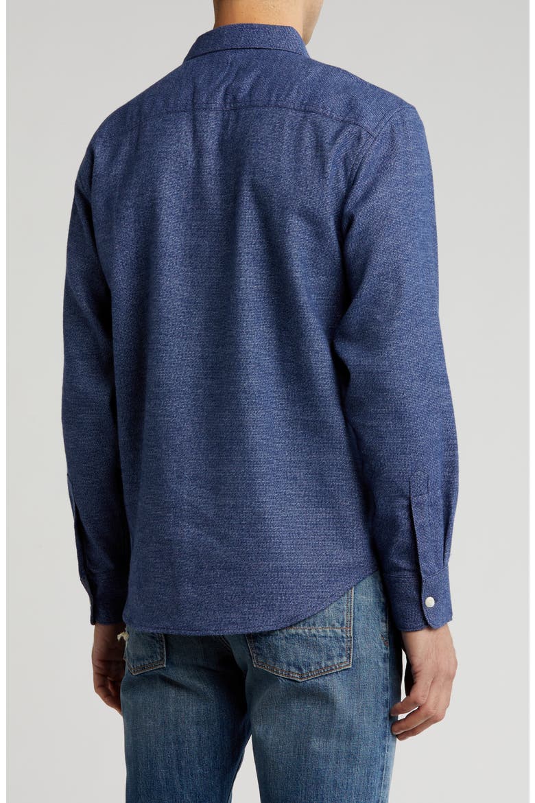 Blue Seas Button-Up Shirt, Alternate, color, BERING BLUE