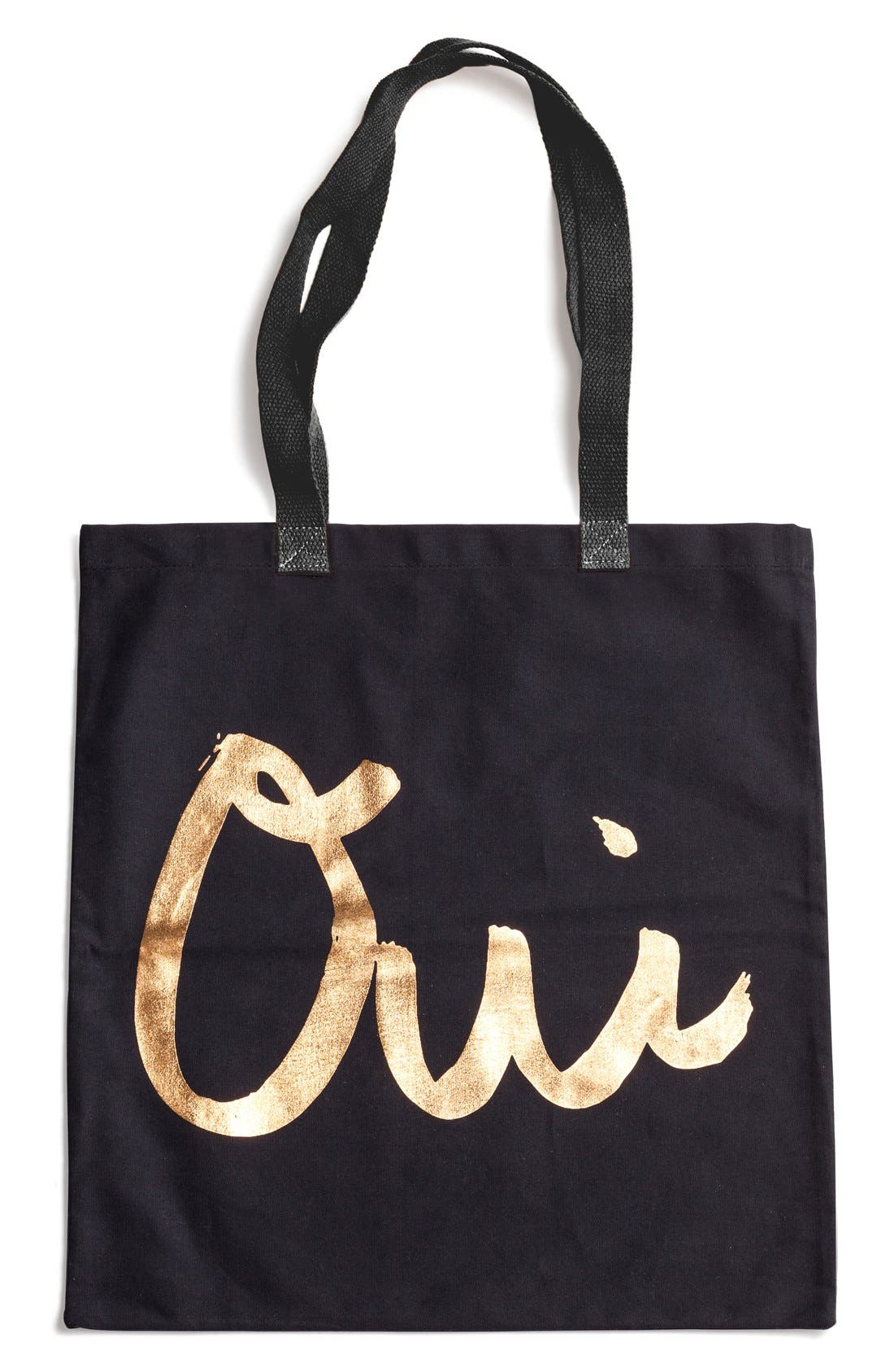 Rosanna 'Oui/Non' Canvas Tote, Main, color, 