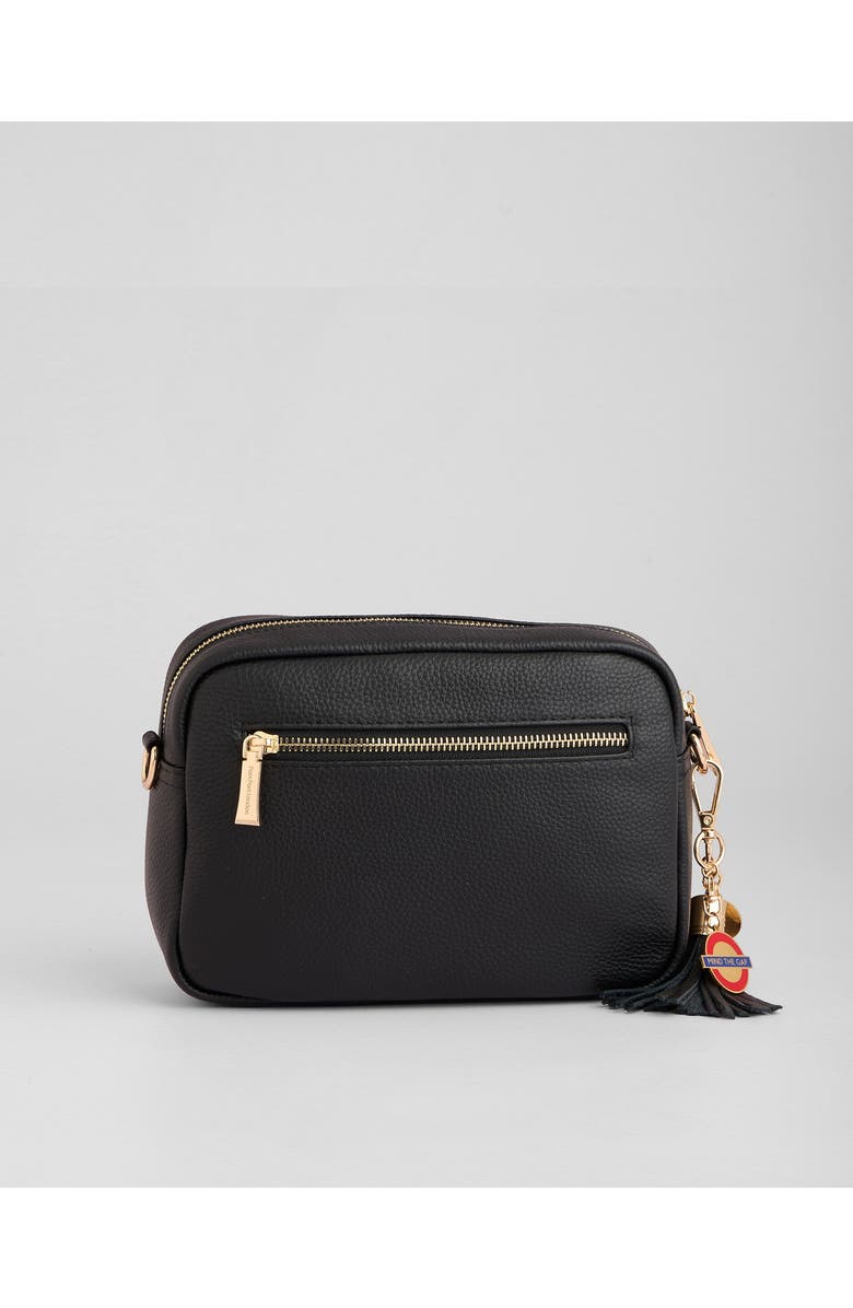 Pom Pom London City Crossbody Bag, Alternate, color, Northern Black