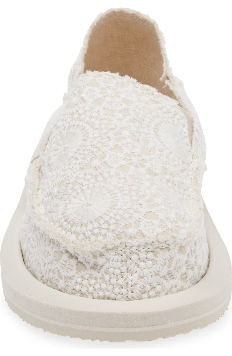 Sanuk Donna Lace Slip-On Sneaker, Alternate, color,