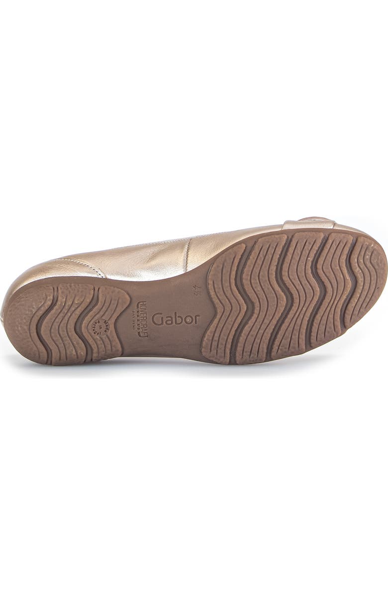 Gabor 44.163 Ballet Flat, Alternate, color, Puder