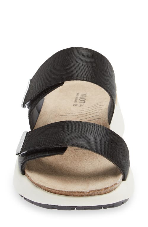 Naot Calliope Slide Sandal In Black