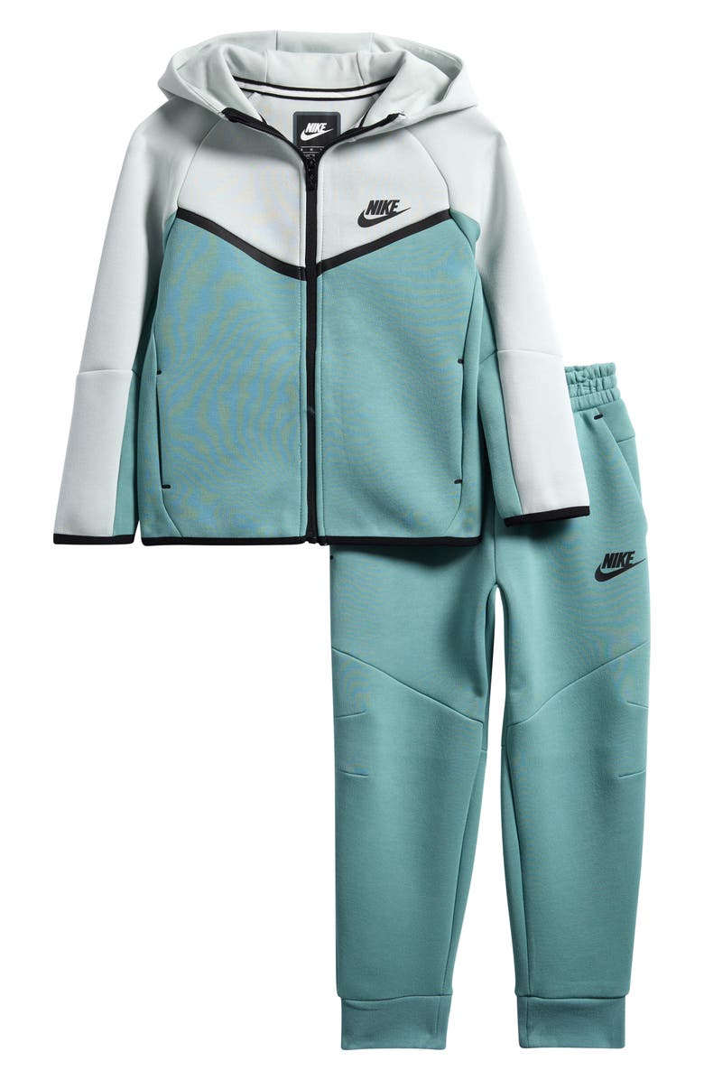 Nike Kids' Tech Fleece Zip Hoodie & Joggers Set, Main, color, Cannon