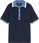 Scotch & Soda Loose Fit Contrast Trim Polo