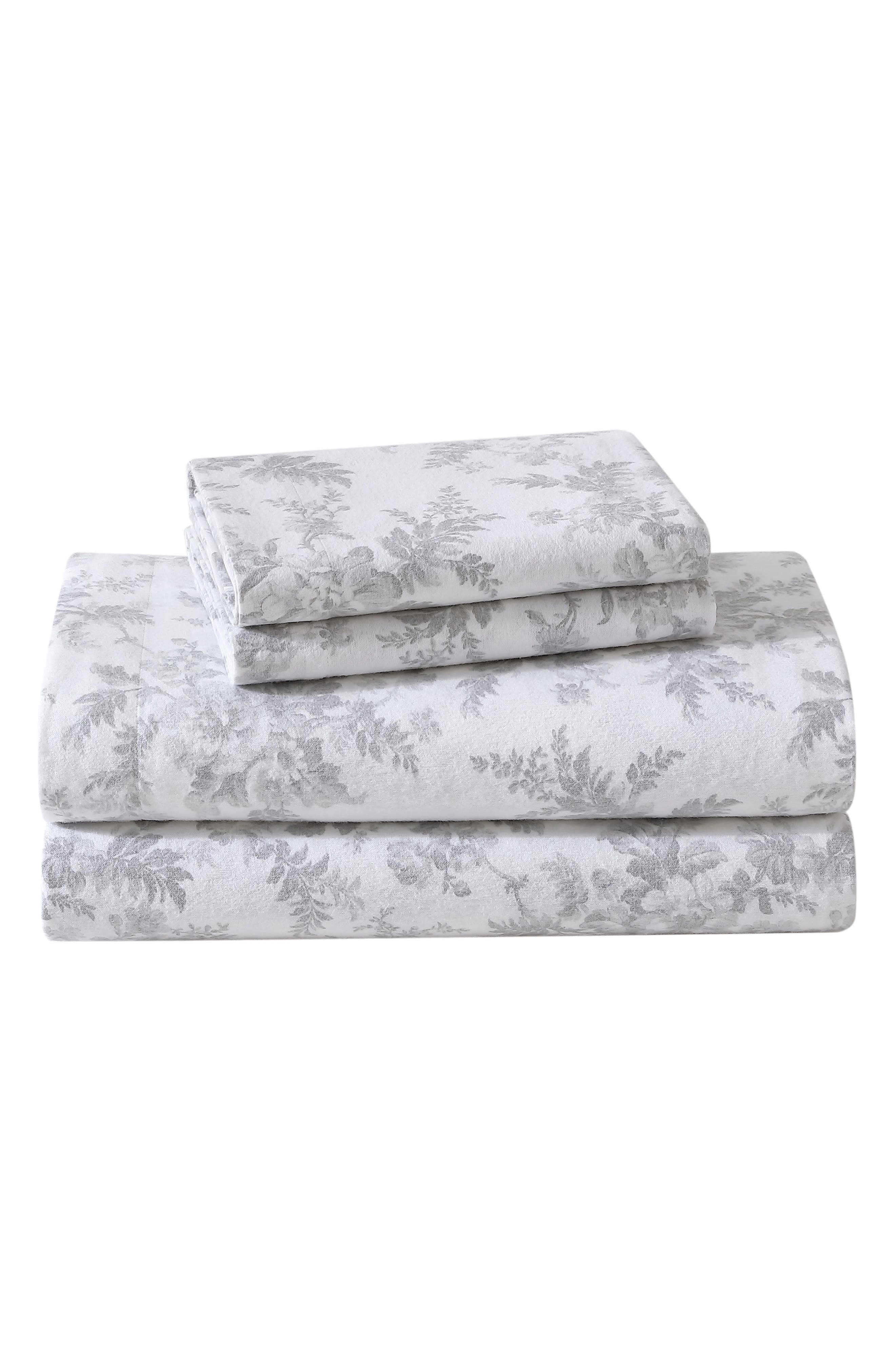 Laura Ashley Vanessa Cotton Flannel Sheet Set