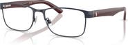 Polo Ralph Lauren 57mm Rectangle optical glasses