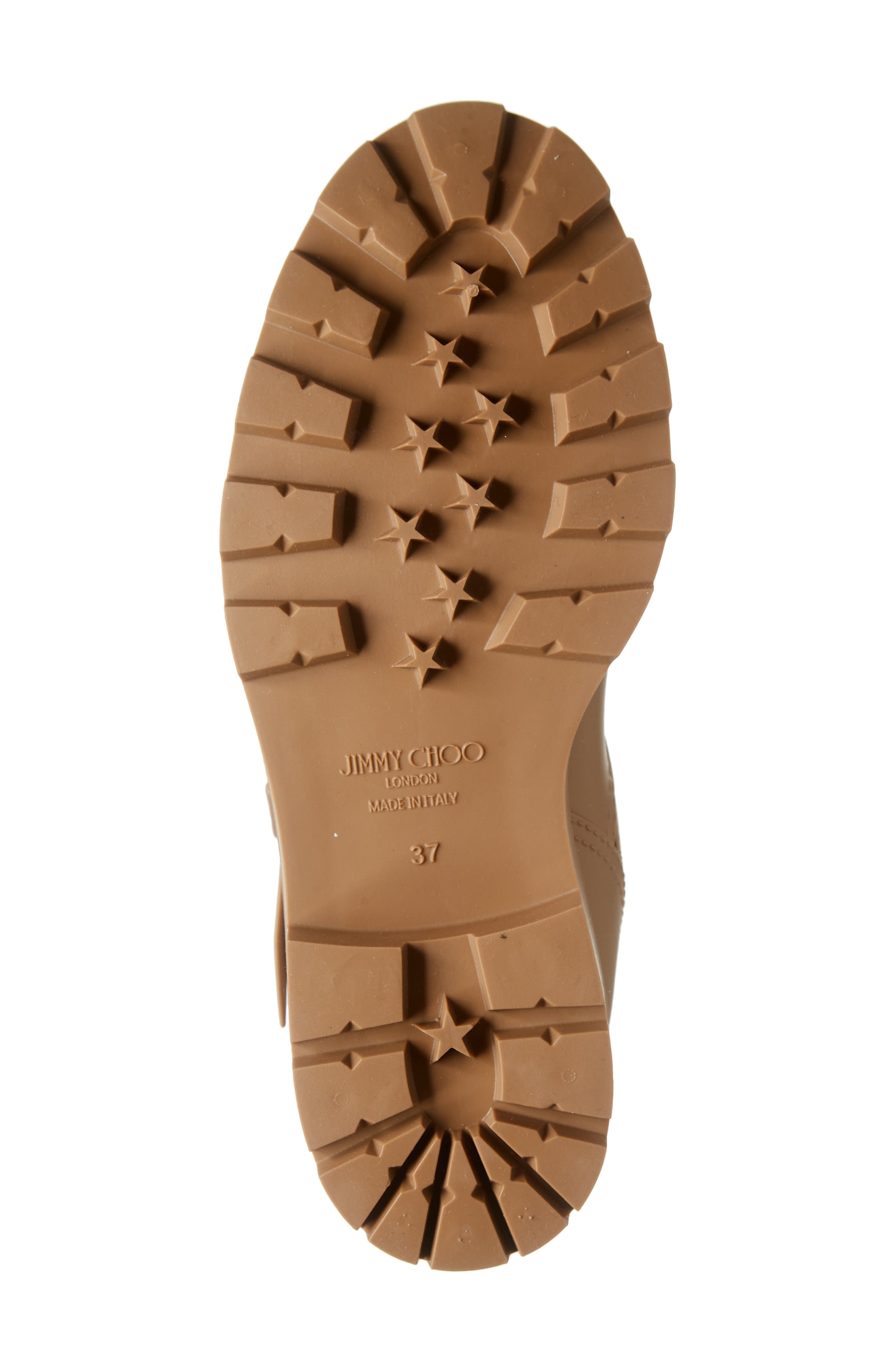 Jimmy Choo Yael Rain Boot, Alternate, color, Camel