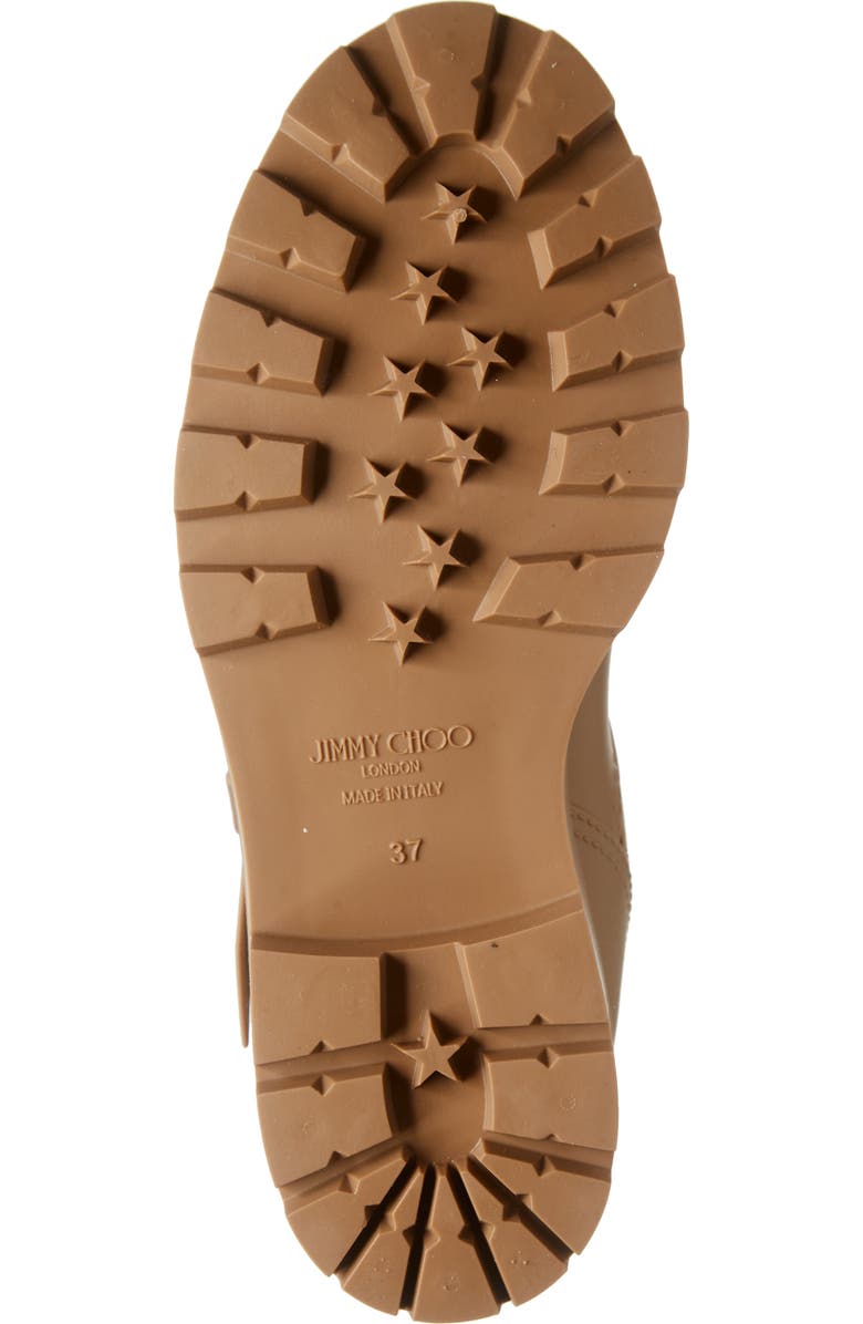 Jimmy Choo Yael Rain Boot, Alternate, color, Camel