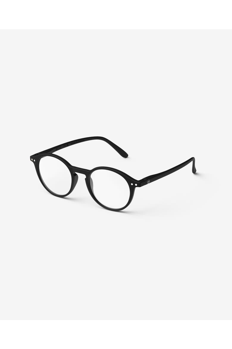 #D 48mm Pantos Reading Glasses, Alternate, color, Black
