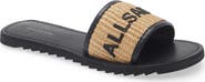 AllSaints Hoxton Woven Slide Sandal