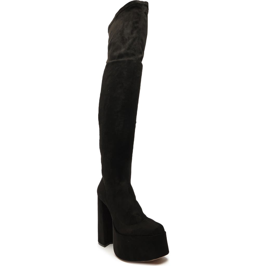 Schutz Shirley Over The Knee Boot In Black