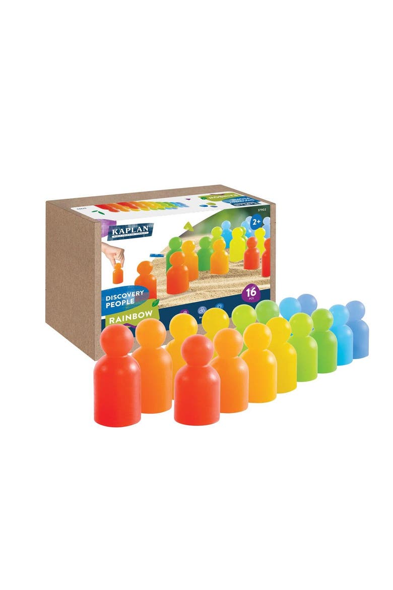 Discovery People - Rainbow - 16 Pieces, Main, color, Rainbow
