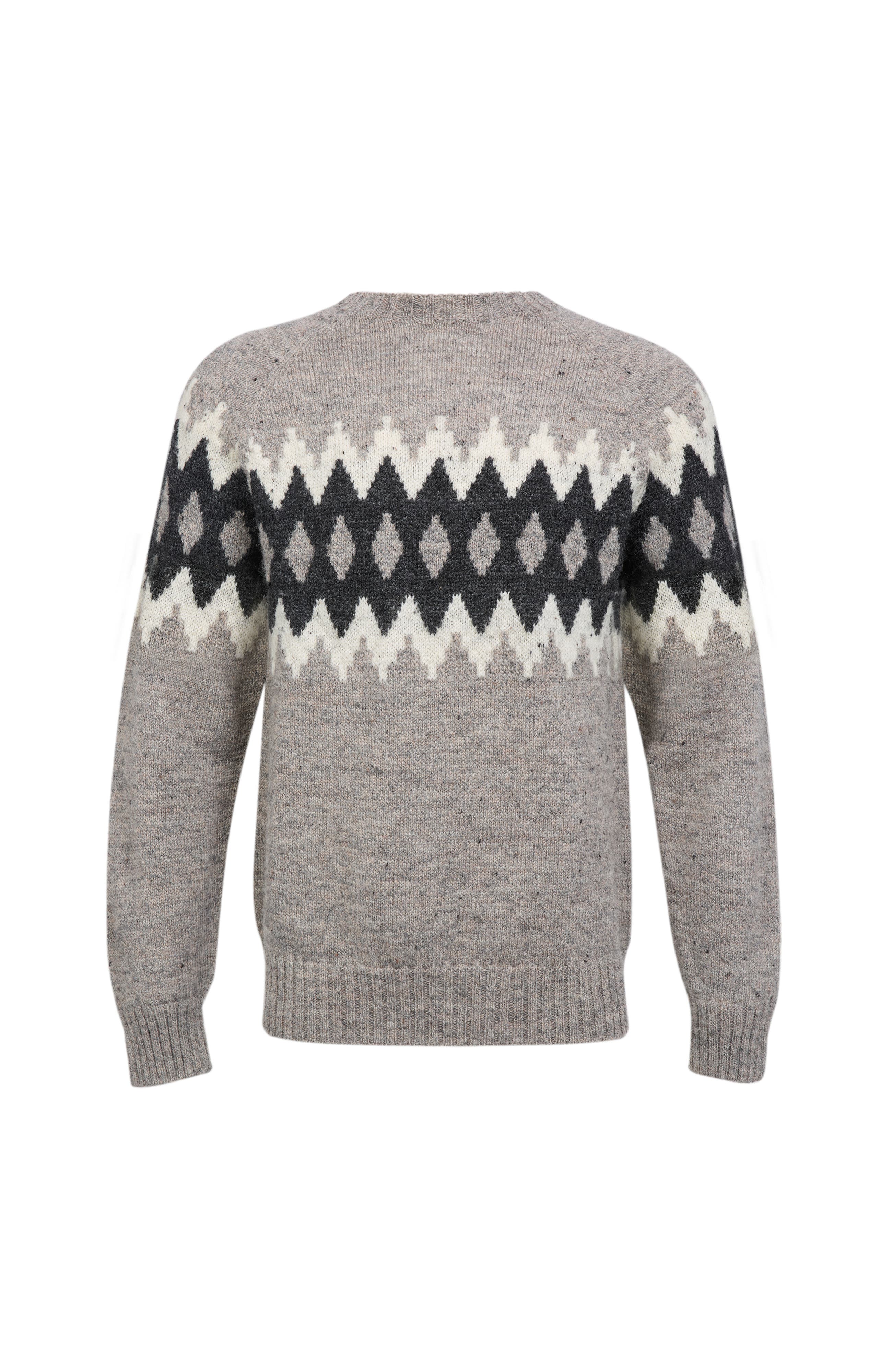 British Wool Fair Isle Sweater - image 2