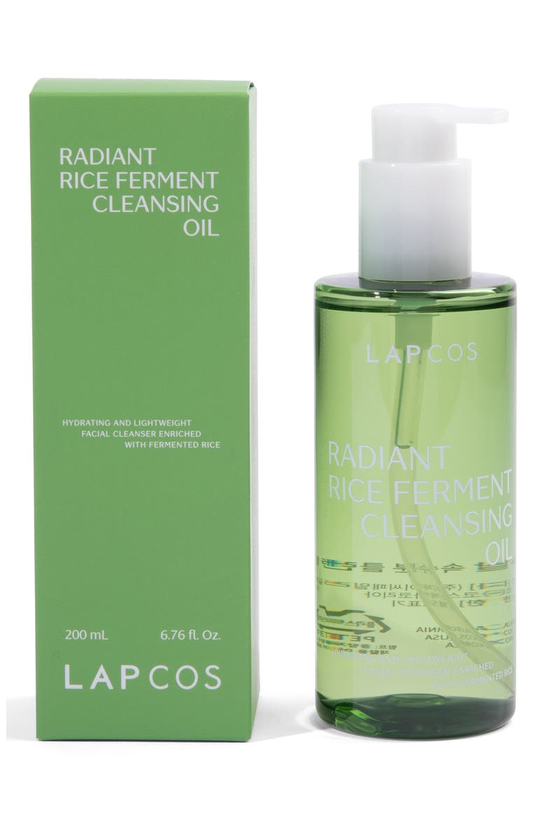 Radiant Rice Facial Cleansing Oil, Main, color, GREEN