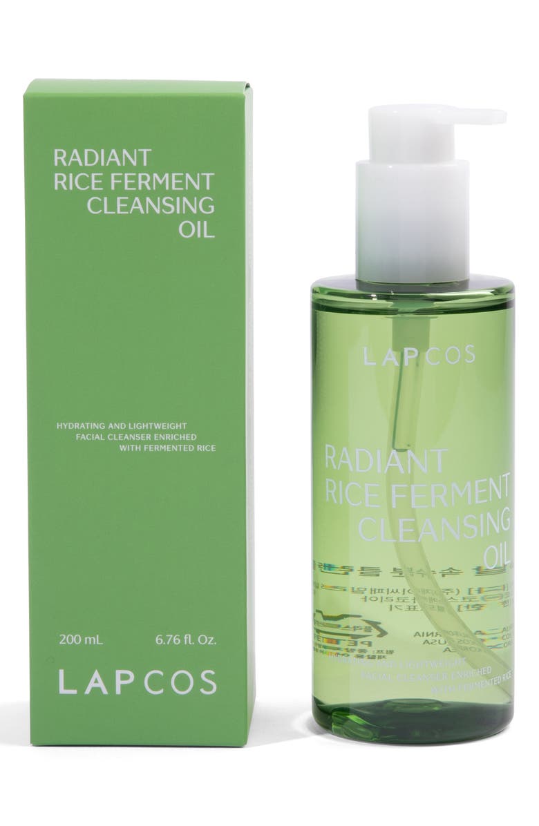 LAPCOS Radiant Rice Facial Cleansing Oil, Main, color, Green