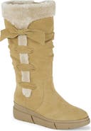 BARETRAPS Larenna Bow Tall Wedge Boot