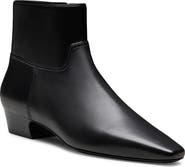 Stuart Weitzman Stassi Zip Ankle Bootie