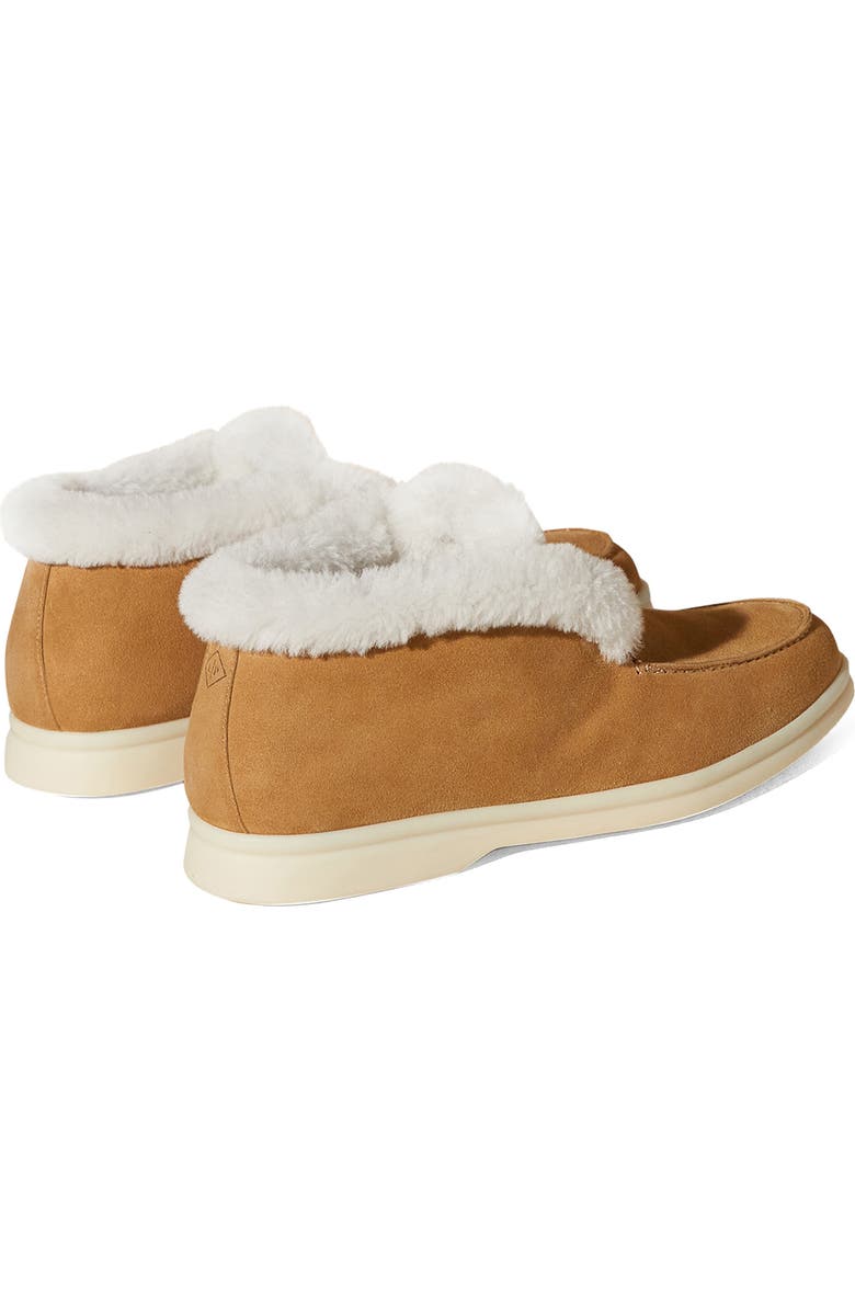 Loro Piana Open Walk Genuine Shearling Bootie, Alternate, color,