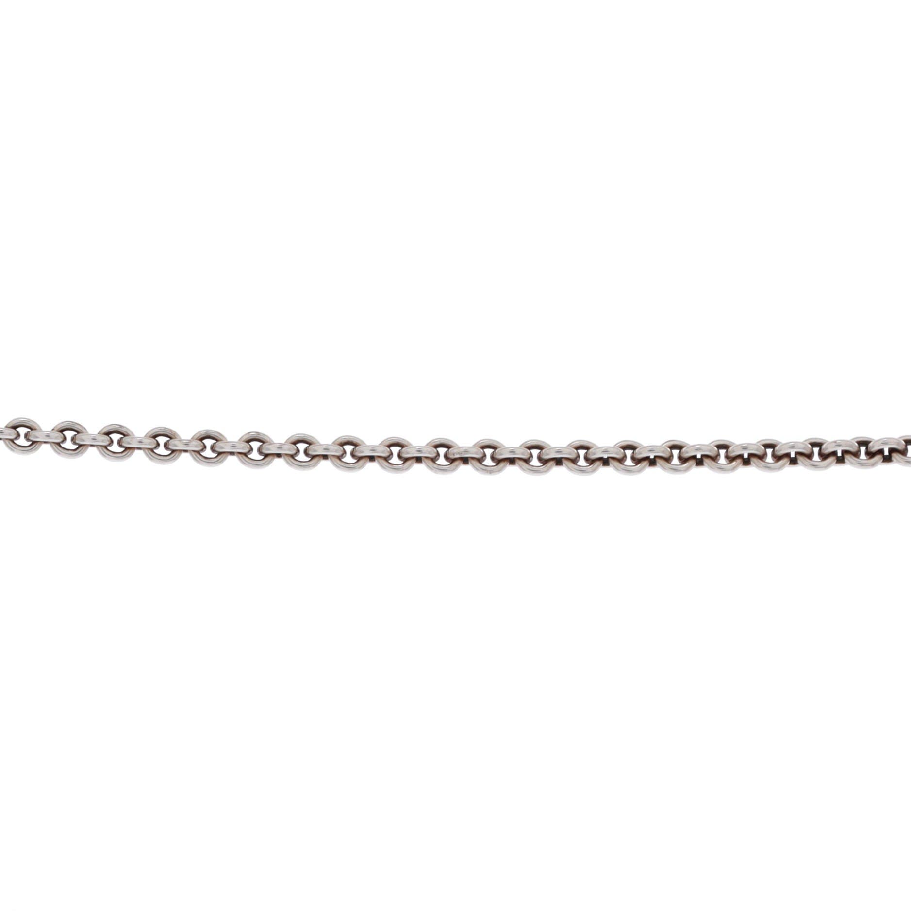 Pre-Owned Hermes Birkin Amulette Pendant Necklace Sterling Silver, Alternate, color, Silver
