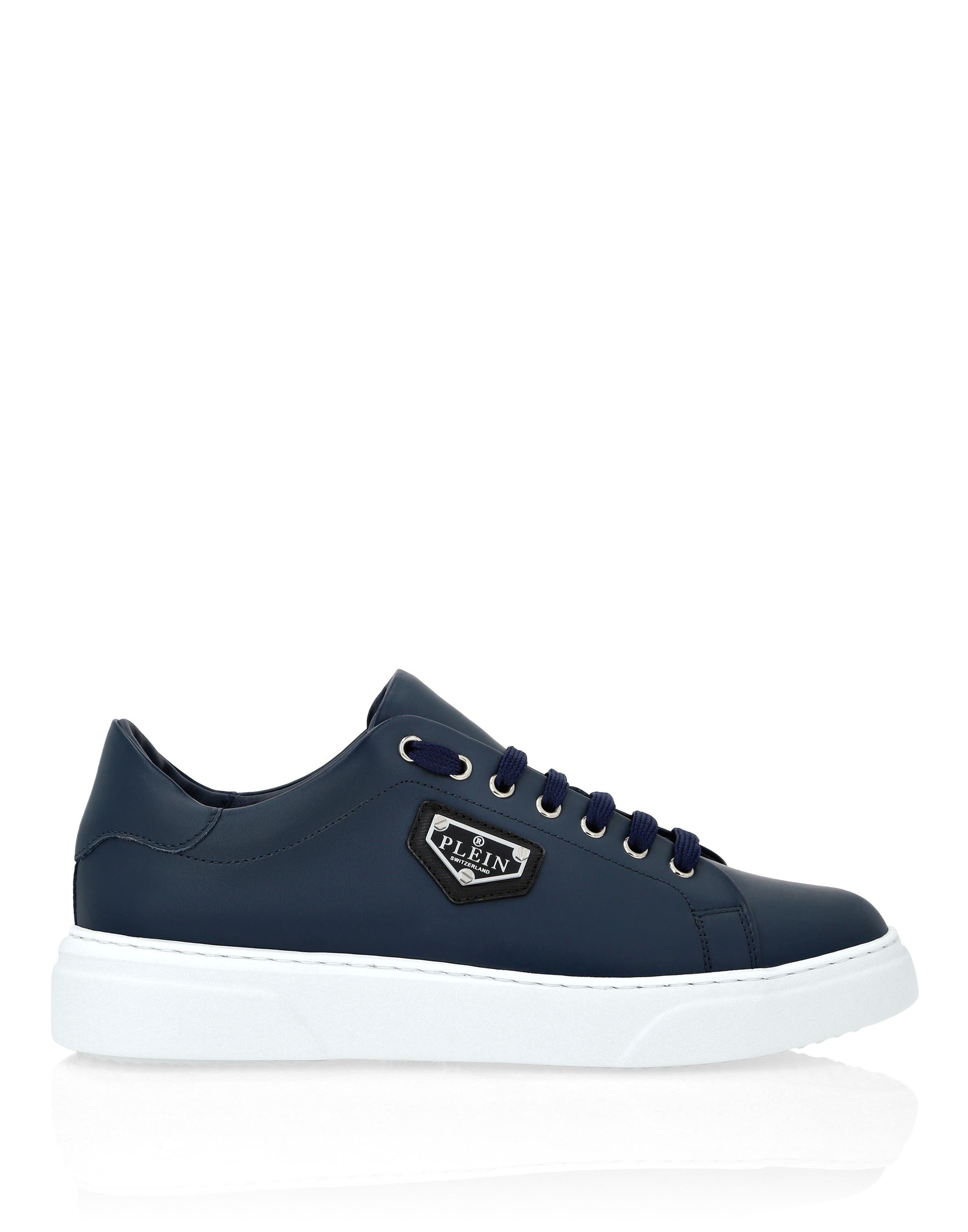 Lo-Top Sneakers Iconic Plein Unisex, Alternate, color, darkblue