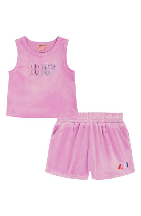 Kids' Logo Tank Top & Shorts Set (Big Kid)