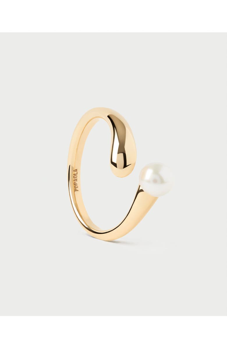 PDPAOLA La Perla Ring, Alternate, color, Brass