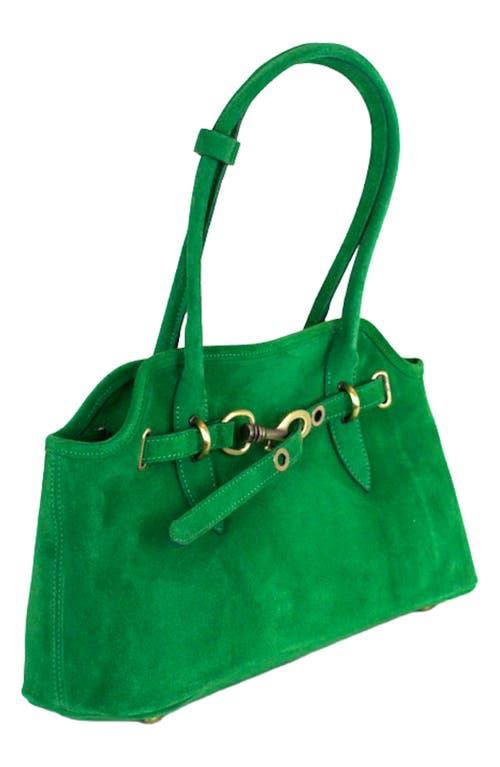 Persaman New York Heather Shoulder Bag In Green
