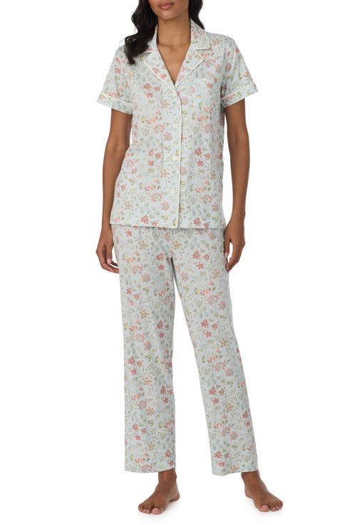 Print Short Sleeve Pajamas