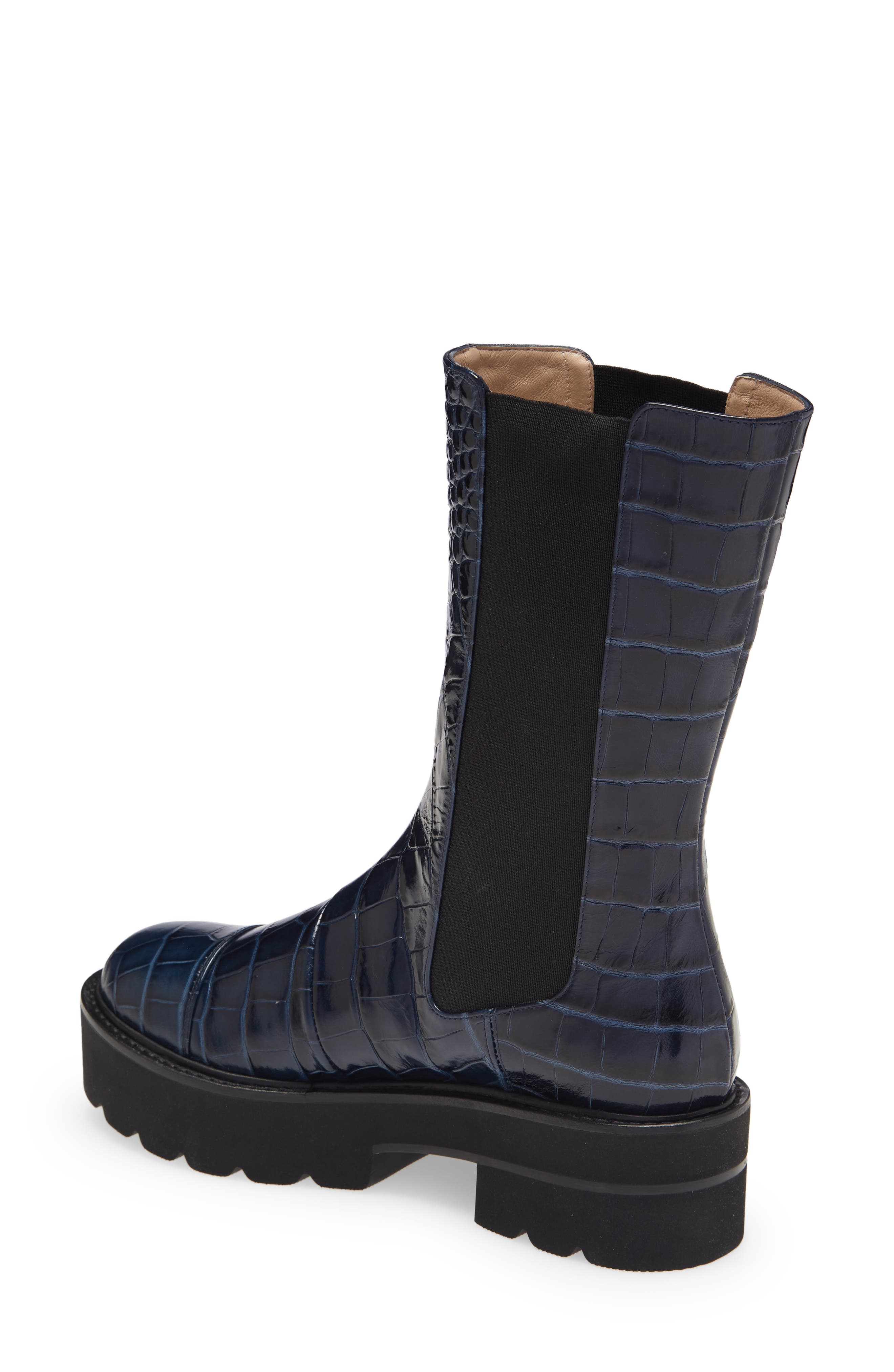 Presley Ultralift Bootie (Nordstrom Exclusive), Alternate, color, INDIGO