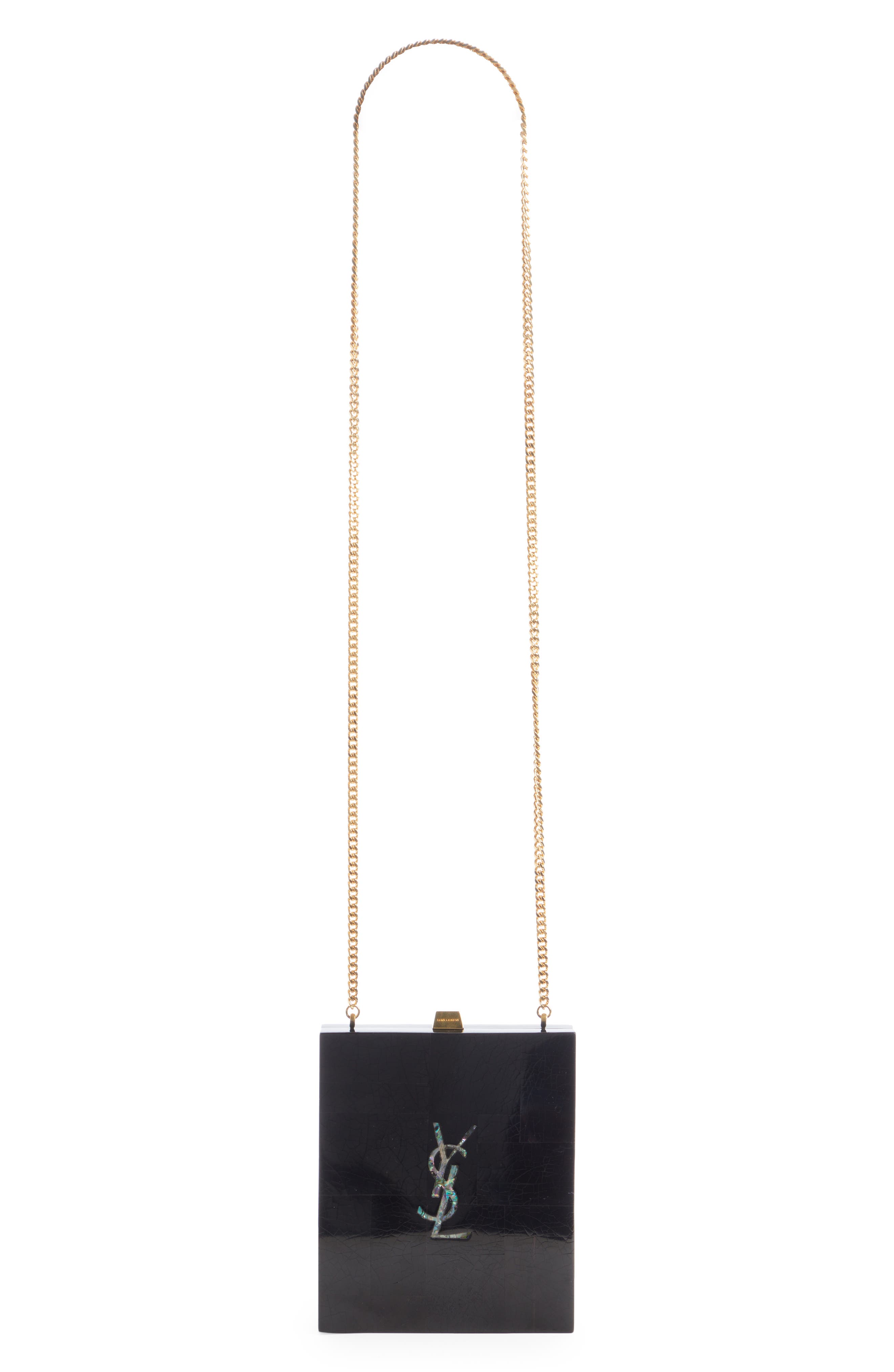 Saint Laurent Tuxedo Box Bag, Main, color, 