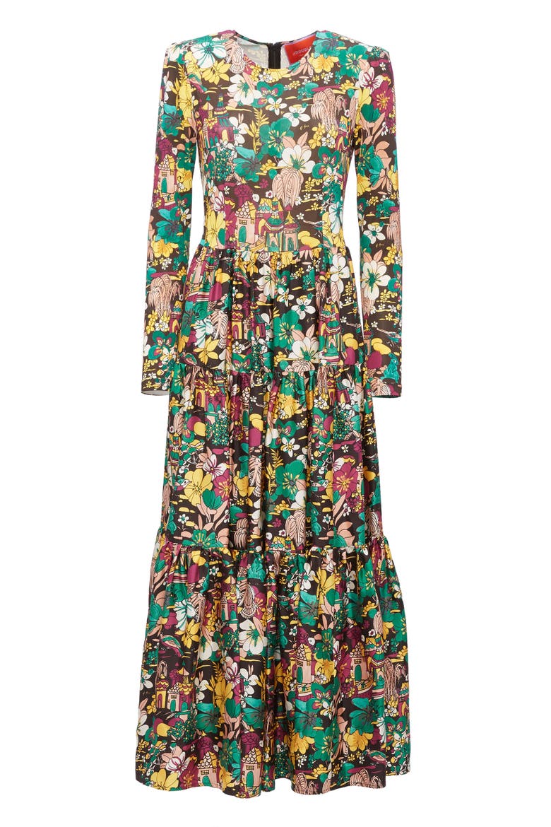 Big Dress, Alternate, color, Temples Multicolor