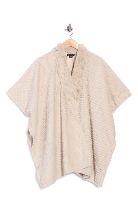 Open Front Knit Ruana