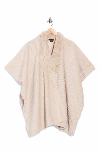 Open Front Knit Ruana
