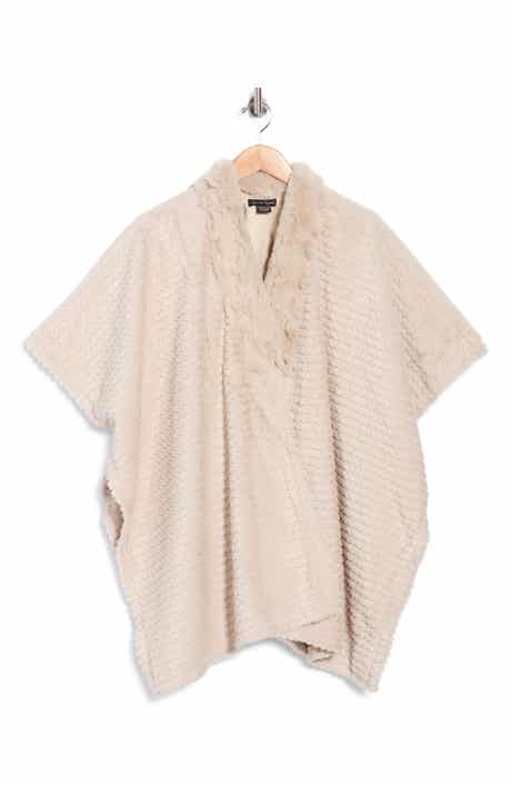 Open Front Knit Ruana