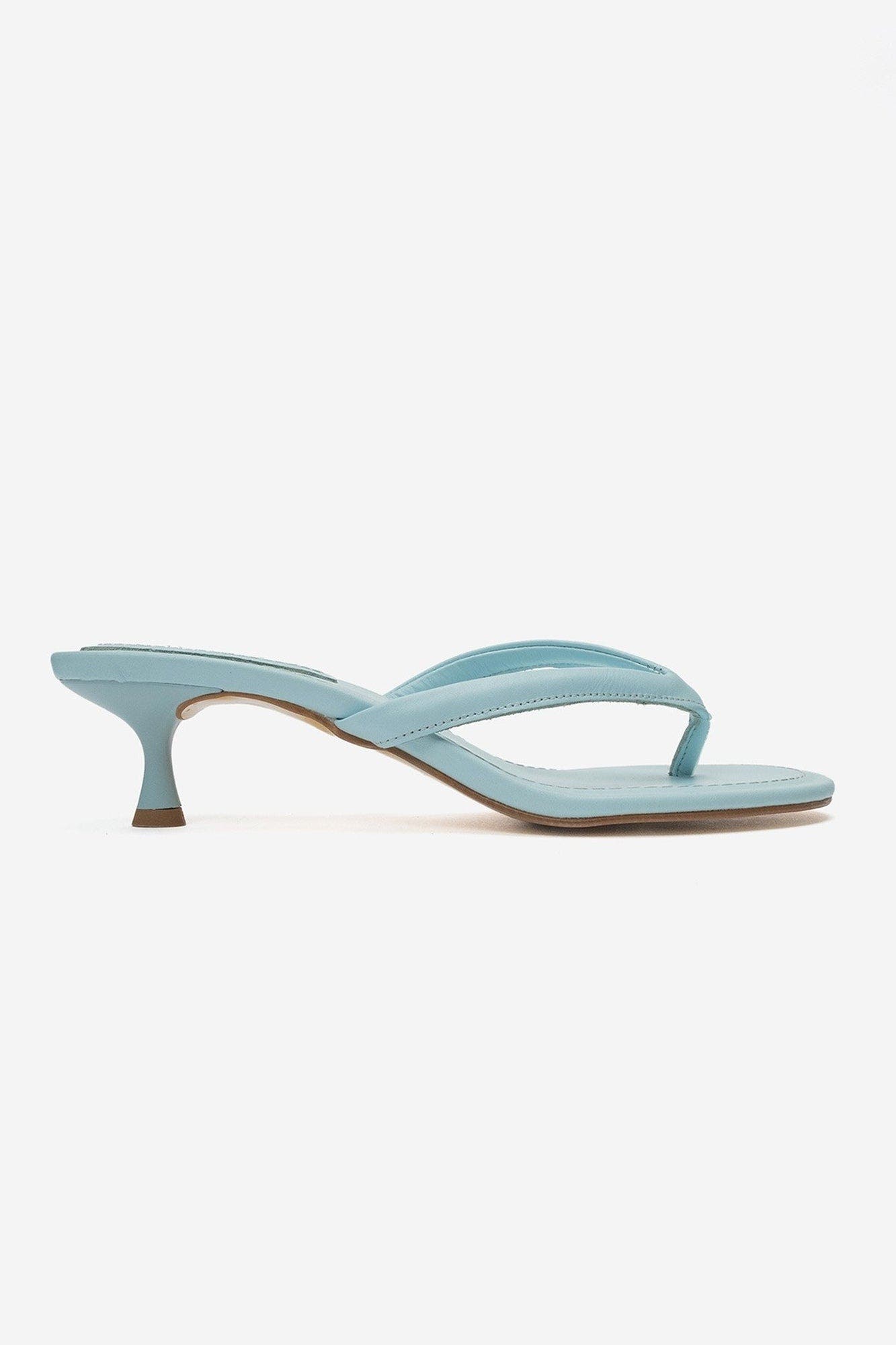 Norell Stiletto Thong Sandal, Alternate, color, Baby Blue