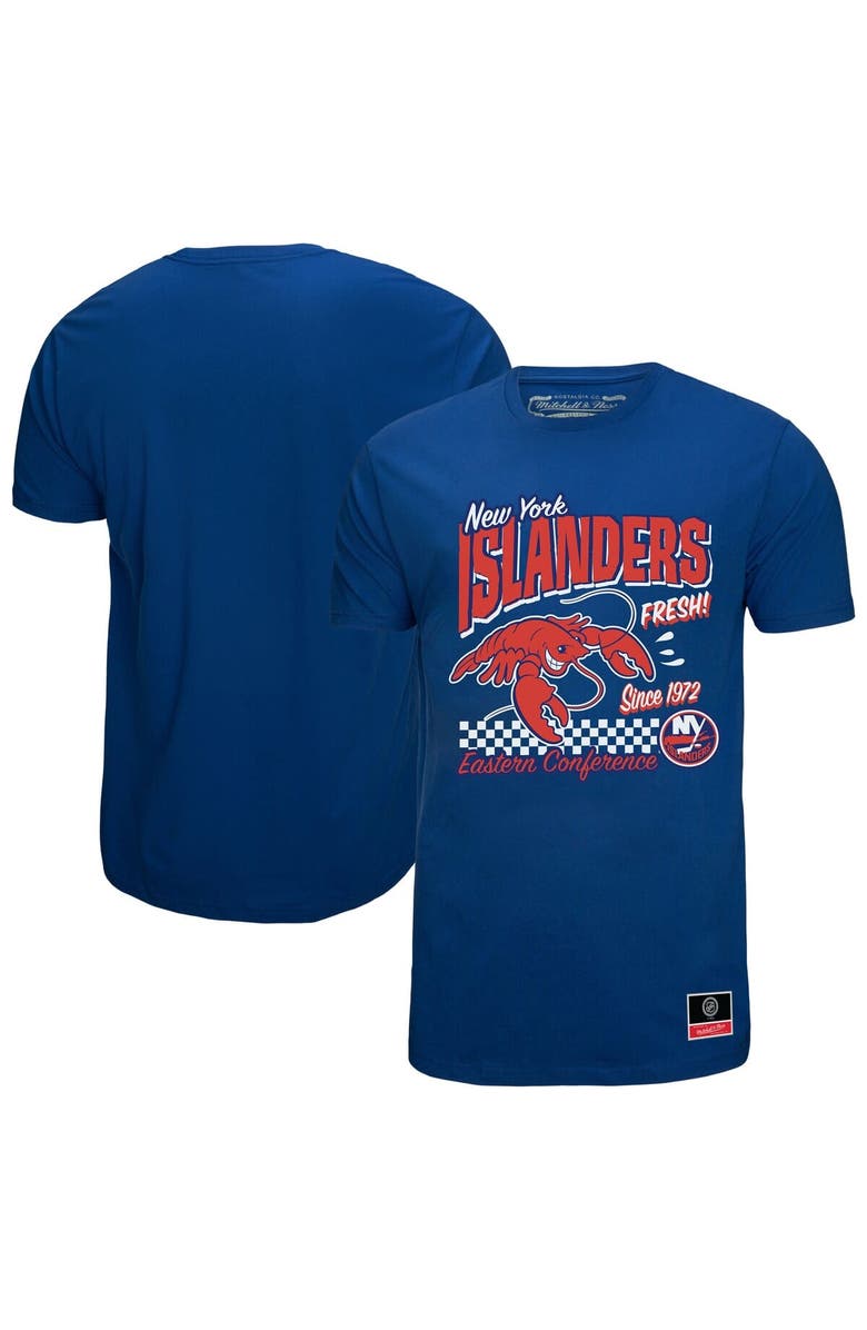 Mitchell & Ness Men's Mitchell & Ness Royal New York Islanders Local Food T-Shirt, Alternate, color, Royal