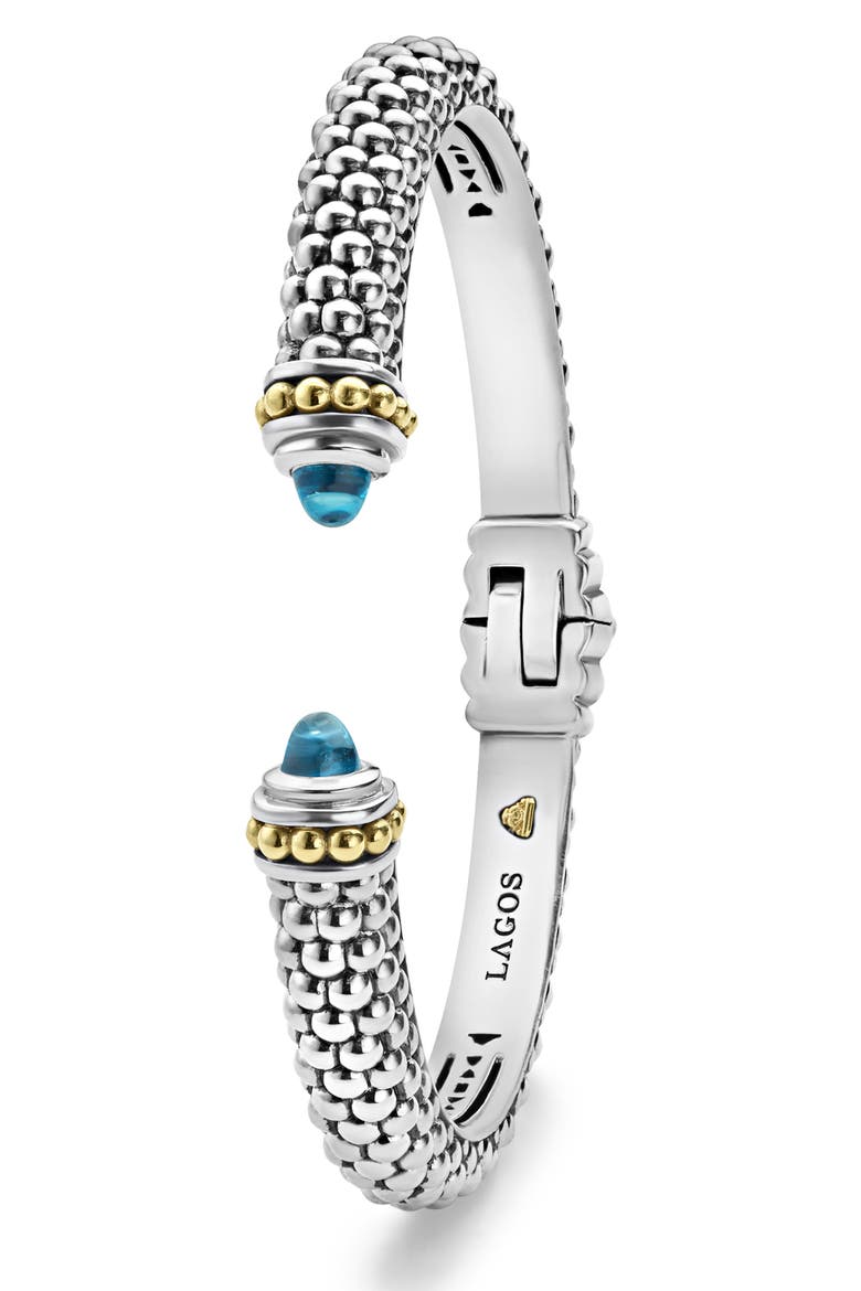 Rittenhouse Hinge Cuff, Alternate, color, SWISS BLUE TOPAZ