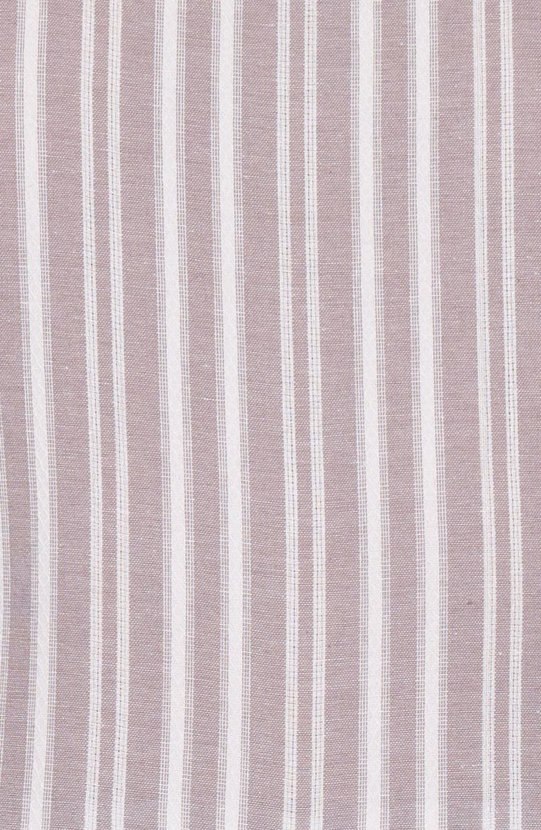 Petal & Pup Ester Sleeveless Crop Cotton Jumpsuit, Alternate, color, Beige/ White Stripe